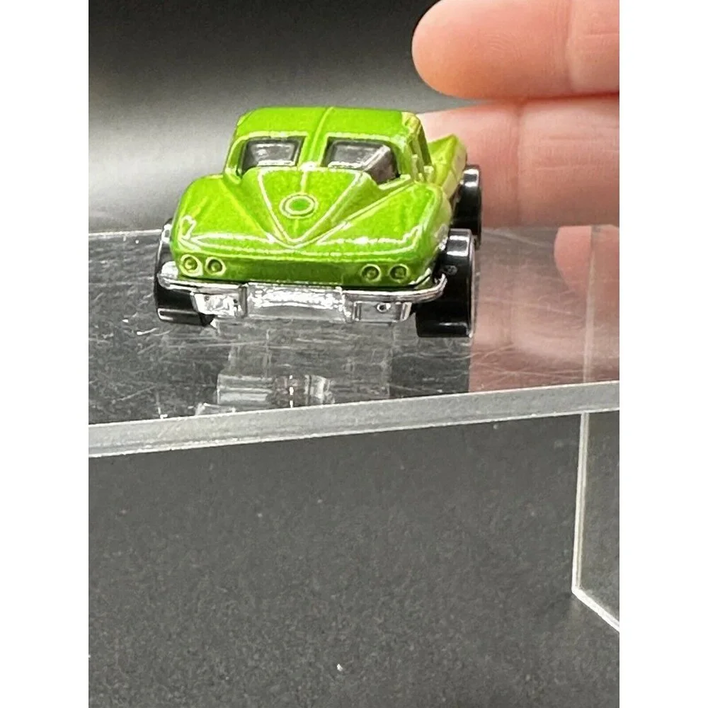 1979 Mattel Hot Wheels 63 Corvette Stingray Metallic Green Black No Side Windows